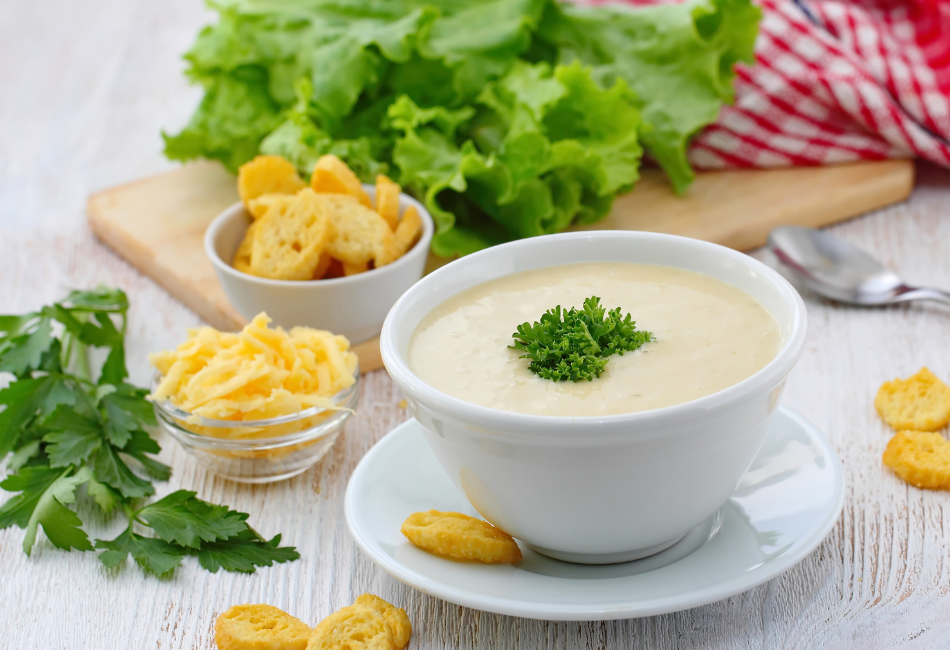 Самый вкусный крем-суп с курицей